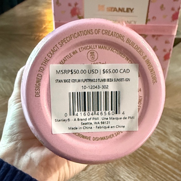 LoveShackFancy IceFlow Flip Straw Tumbler  30 OZ Ibiza Sunset New In Box - Picture 4 of 7